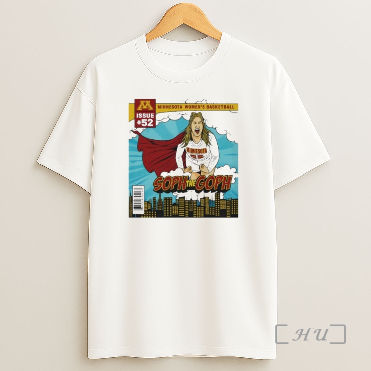Officials Sophie Hart Minnesota Golden Gophers Soph The Goph Superman Premium Shirt Sweatshirt Tee