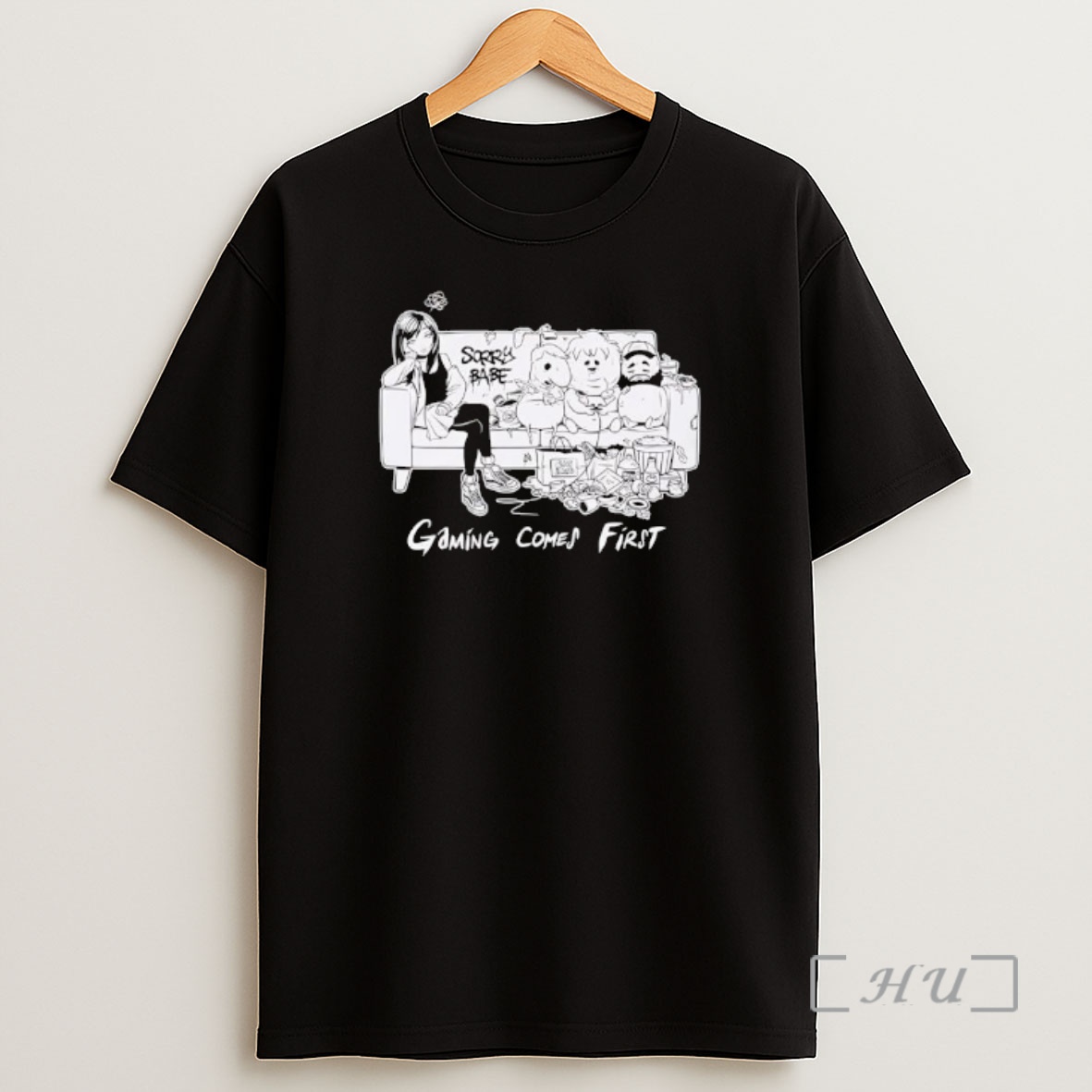 Officials Sorry Babe Gaming Comes First Channel Oney Plays Premium Shirt Sweatshirt Tee
