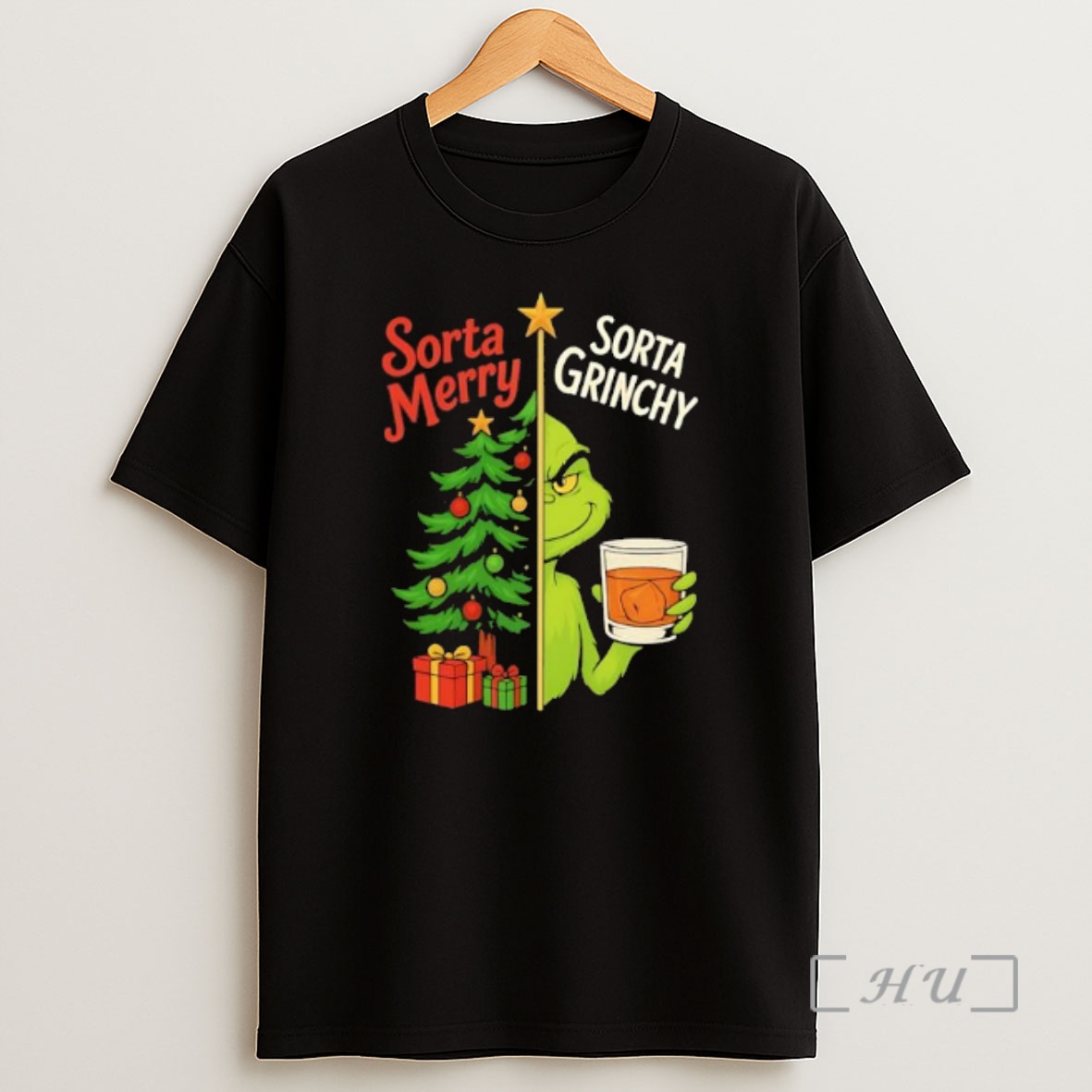 Officials Sorta Merry Sorta Grinchy Christmas Premium Shirt Sweatshirt Tee