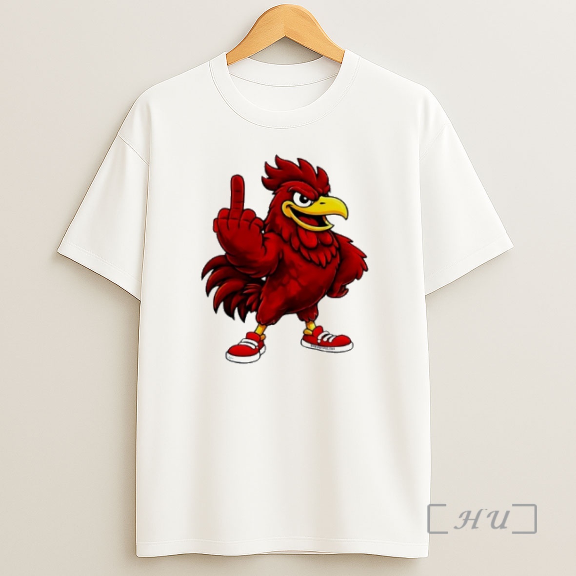 Officials South Carolina Gamecock Middle Finger Mascot Shirt Sweatshirt Tee