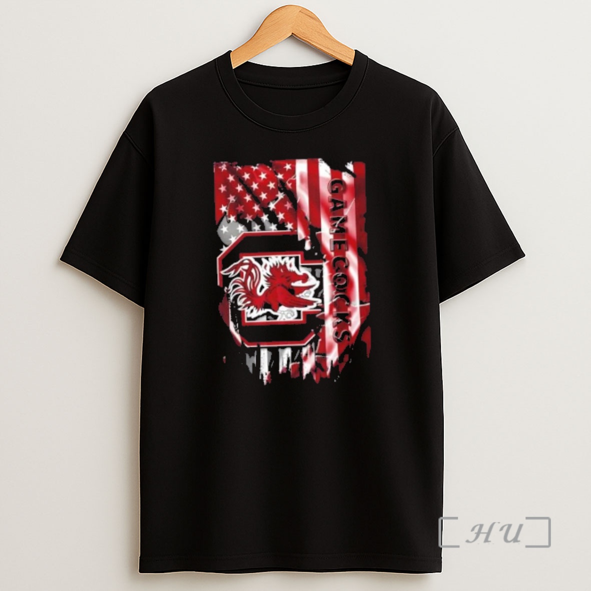 Officials South Carolina Gamecocks Football X American Flag Shirt Sweatshirt Tee
