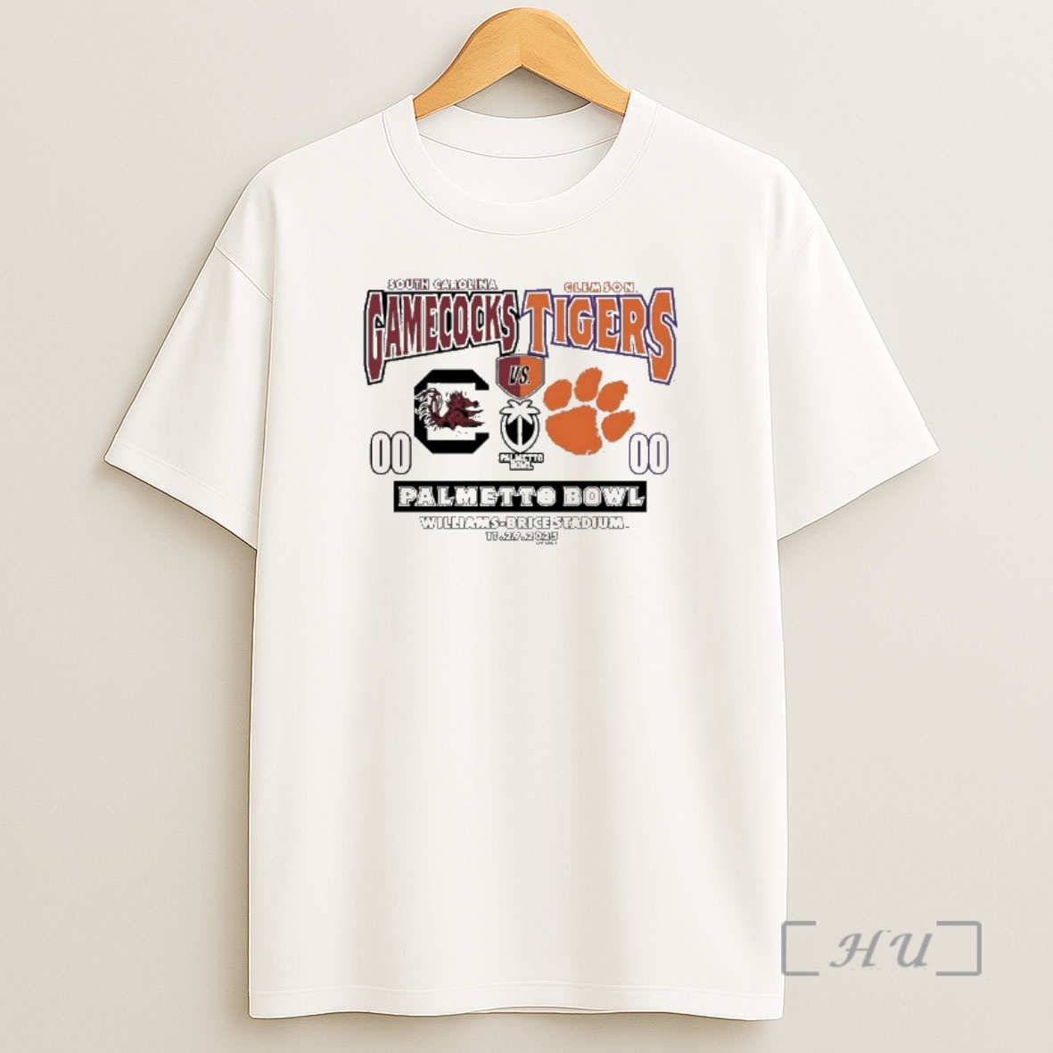 Officials South Carolina Gamecocks Vs Clemson Tigers 2025 Palmetto Bowl Premium Shirt Sweatshirt Tee