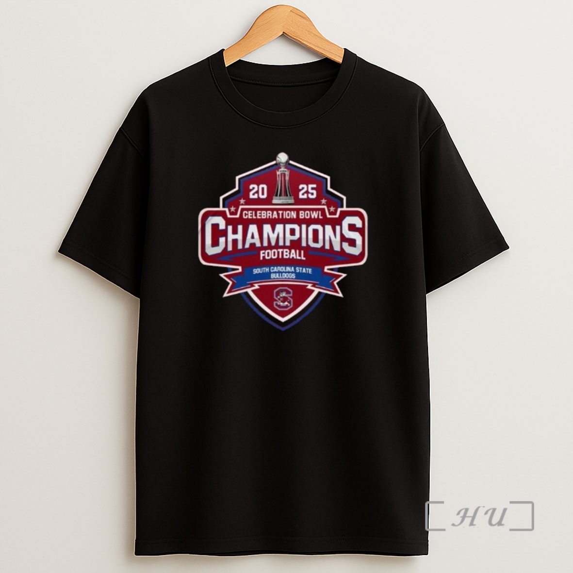 Officials South Carolina State Bulldogs Celebration Bowl Champions 2025 Trophy Shirt Sweatshirt Tee