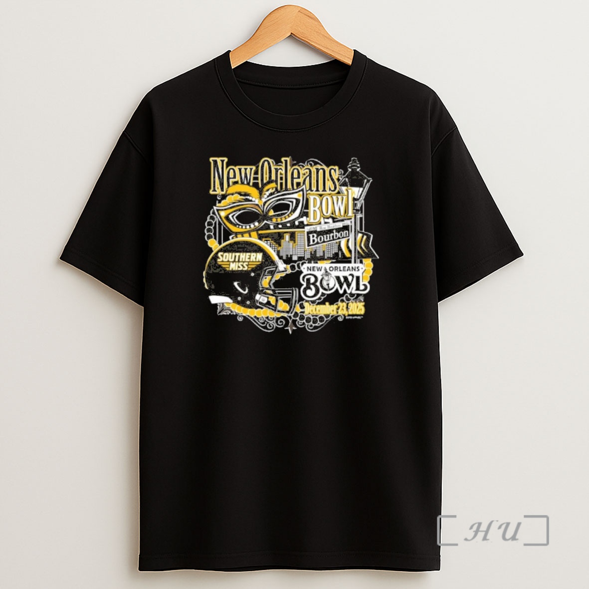 Officials Southern Miss Golden Eagles 2025 New Orleans Bowl Bourbon Shirt Sweatshirt Tee