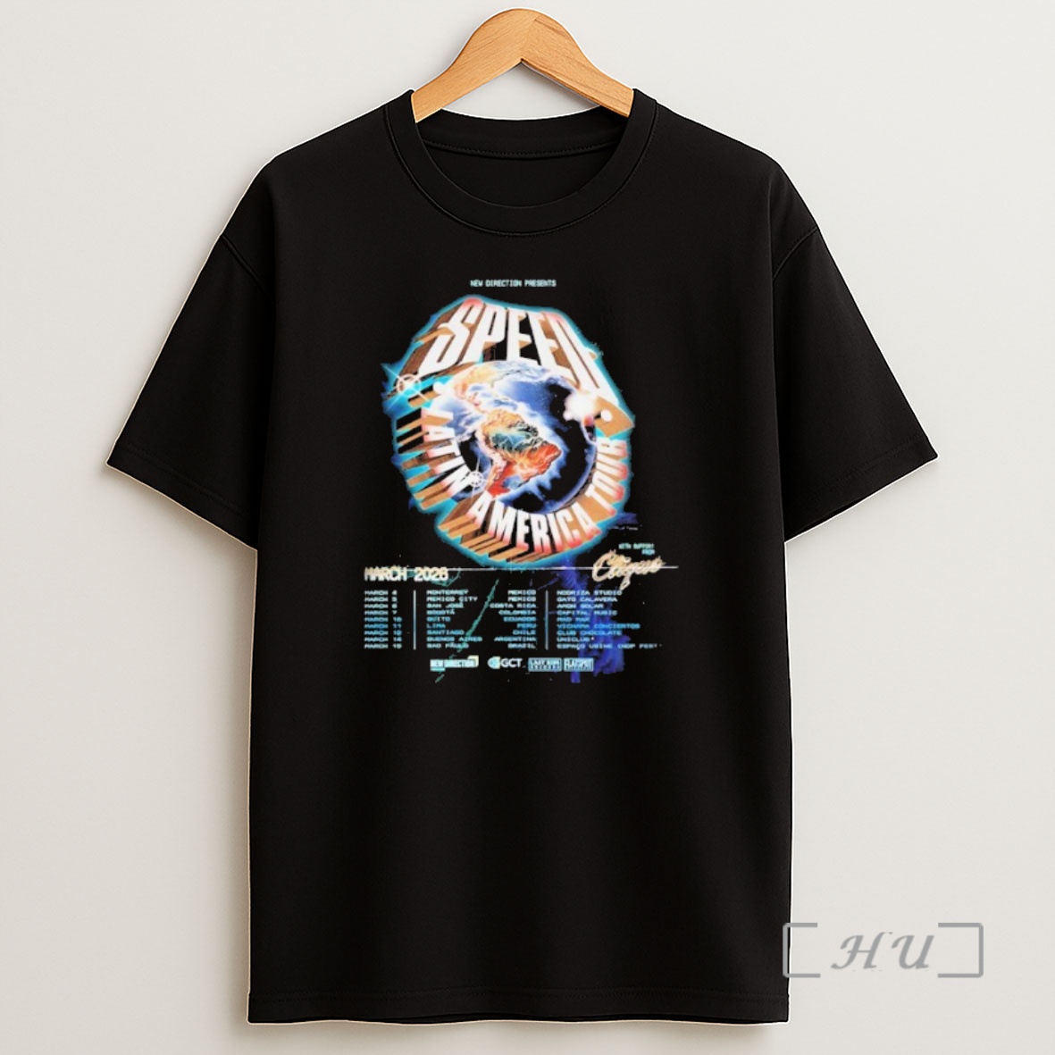 Officials Speed Latin America Tour 2026 City Dates Shirt Sweatshirt Tee