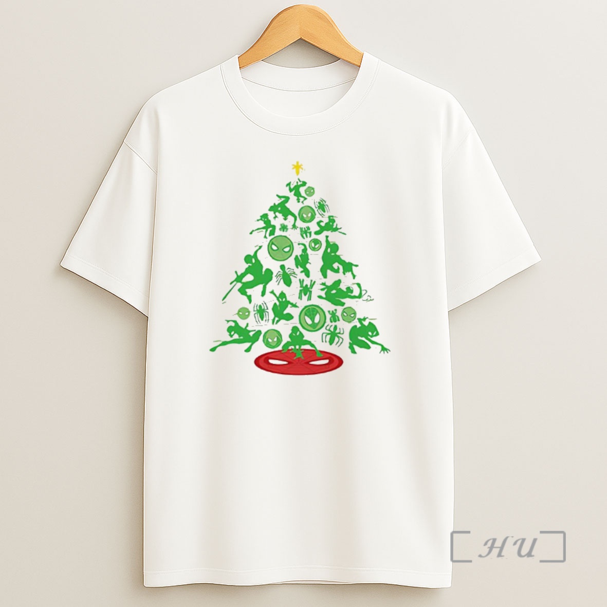 Officials Spider Man Tree Marvel Comic Merry Christmas Logo Shirt Sweatshirt Tee