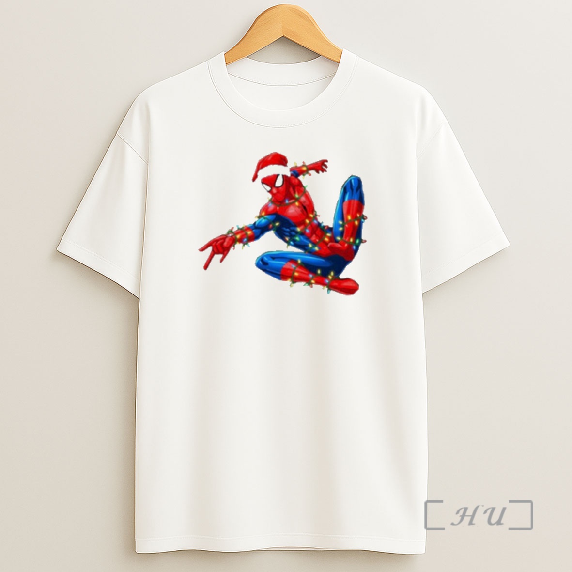 Officials Spider Man Light Merry Christmas Shirt Sweatshirt Tee
