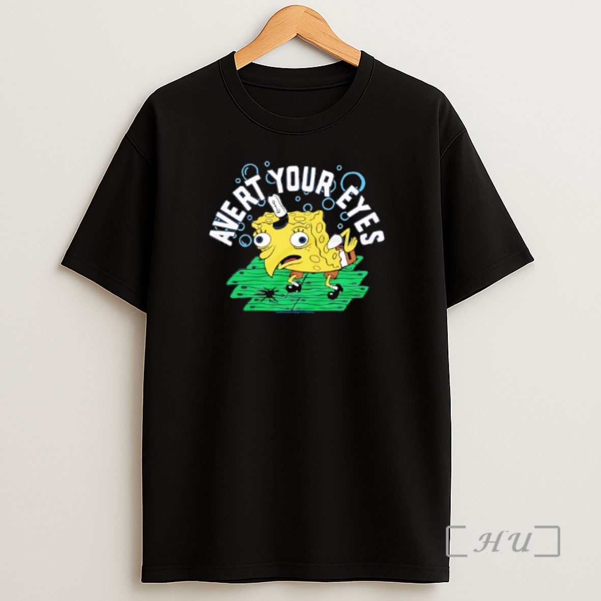 Officials Sponge Squarepants Avert Your Eyes Graphic Premium Shirt Sweatshirt Tee