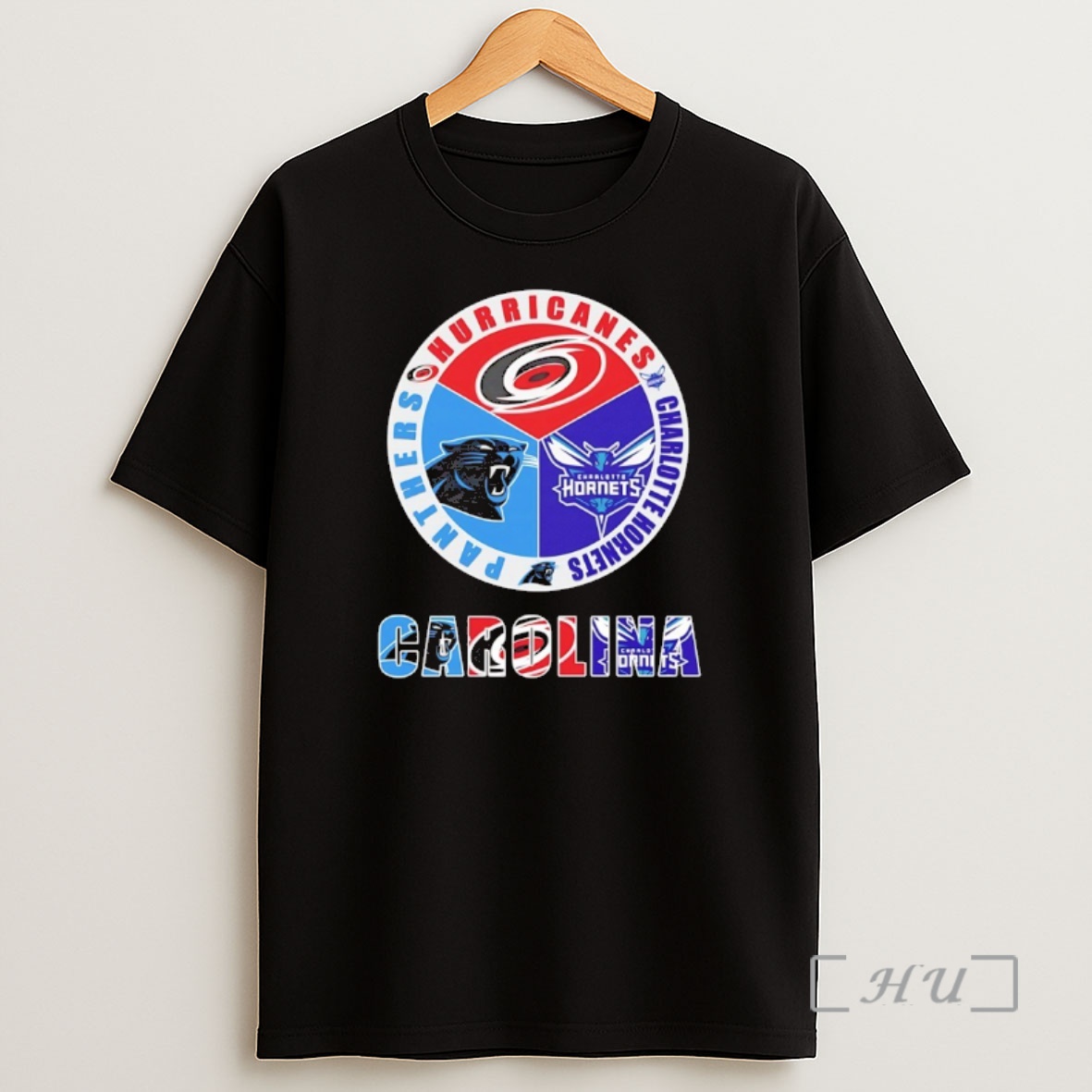 Officials Sports In Carolina Hurricanes Charlotte Hornets Panthers Premium Shirt Sweatshirt Tee
