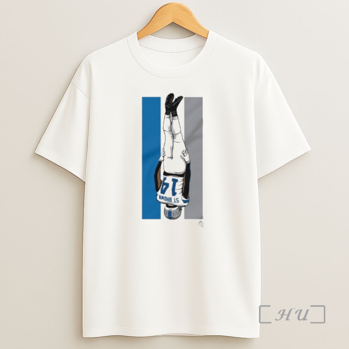 Officials St Brown Celly Racing Stripe Shirt Sweatshirt Tee
