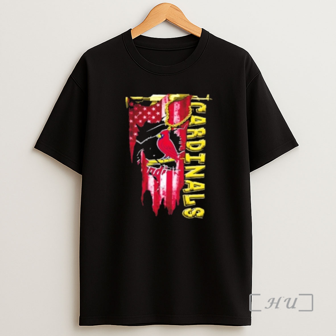 Officials St Louis Cardinals Baseball Battle Shattered Usa Flag Rip Design Shirt Sweatshirt Tee