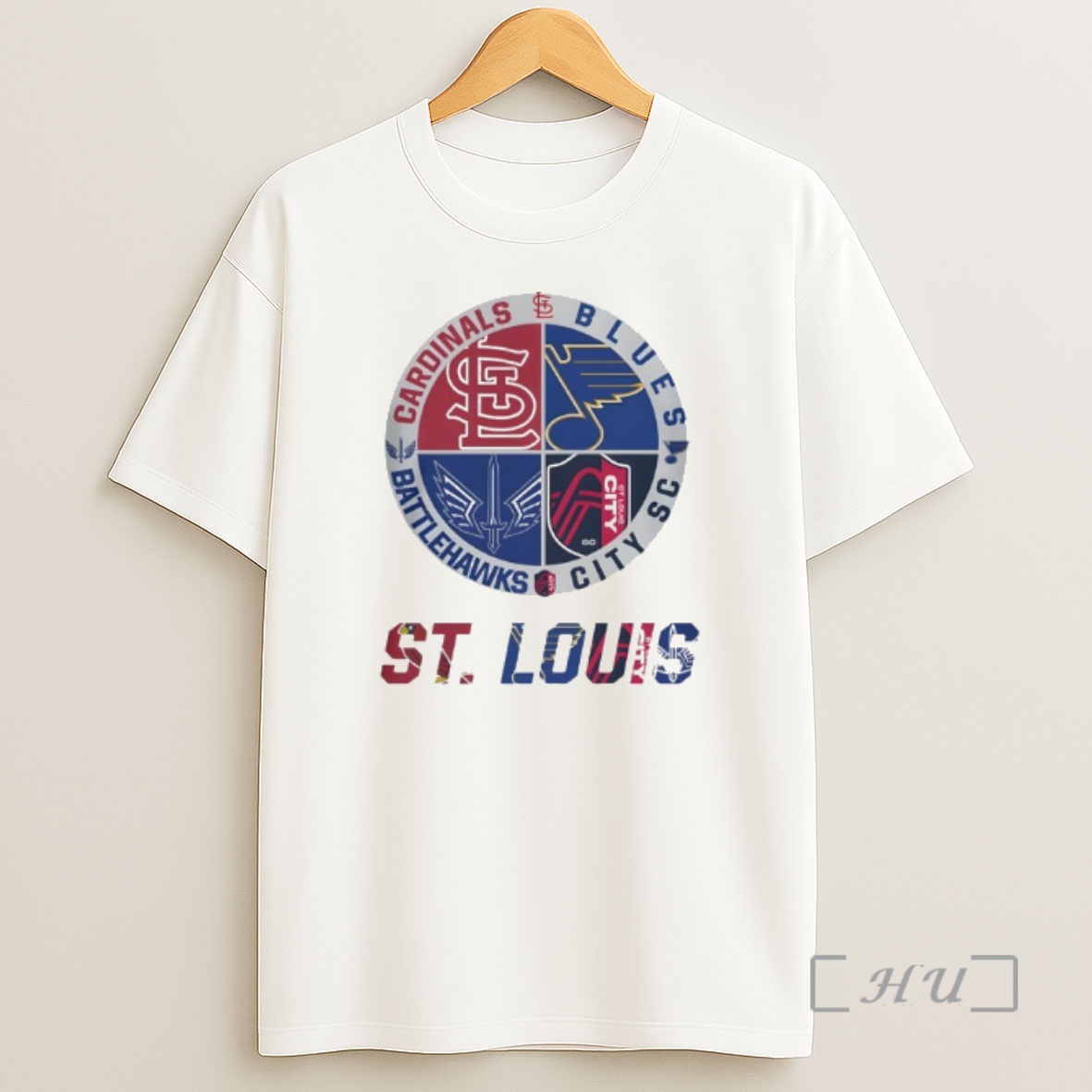 Officials St Louis Cardinals St Louis Blues St Louis Battlehawks St Louis City Sc Shirt Sweatshirt Tee