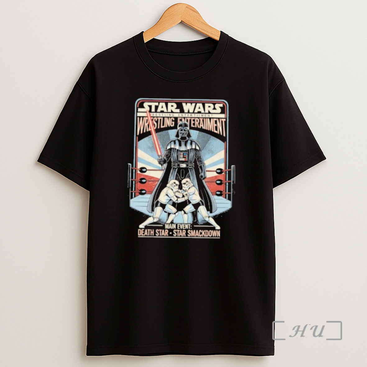 Officials Star Wars Darth Vader Wrestling Entertainment Main Event Shirt Sweatshirt Tee