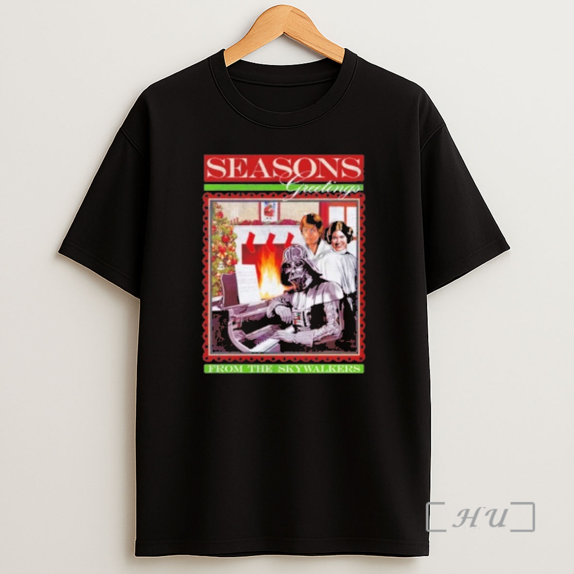 Officials Star Wars Seasons Greetings From The Skywalkers Shirt Sweatshirt Tee