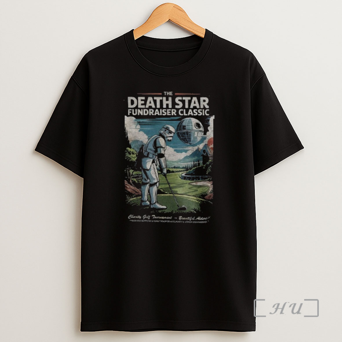 Officials Star Wars Golf The Death Star Fundraiser Classic Shirt Sweatshirt Tee