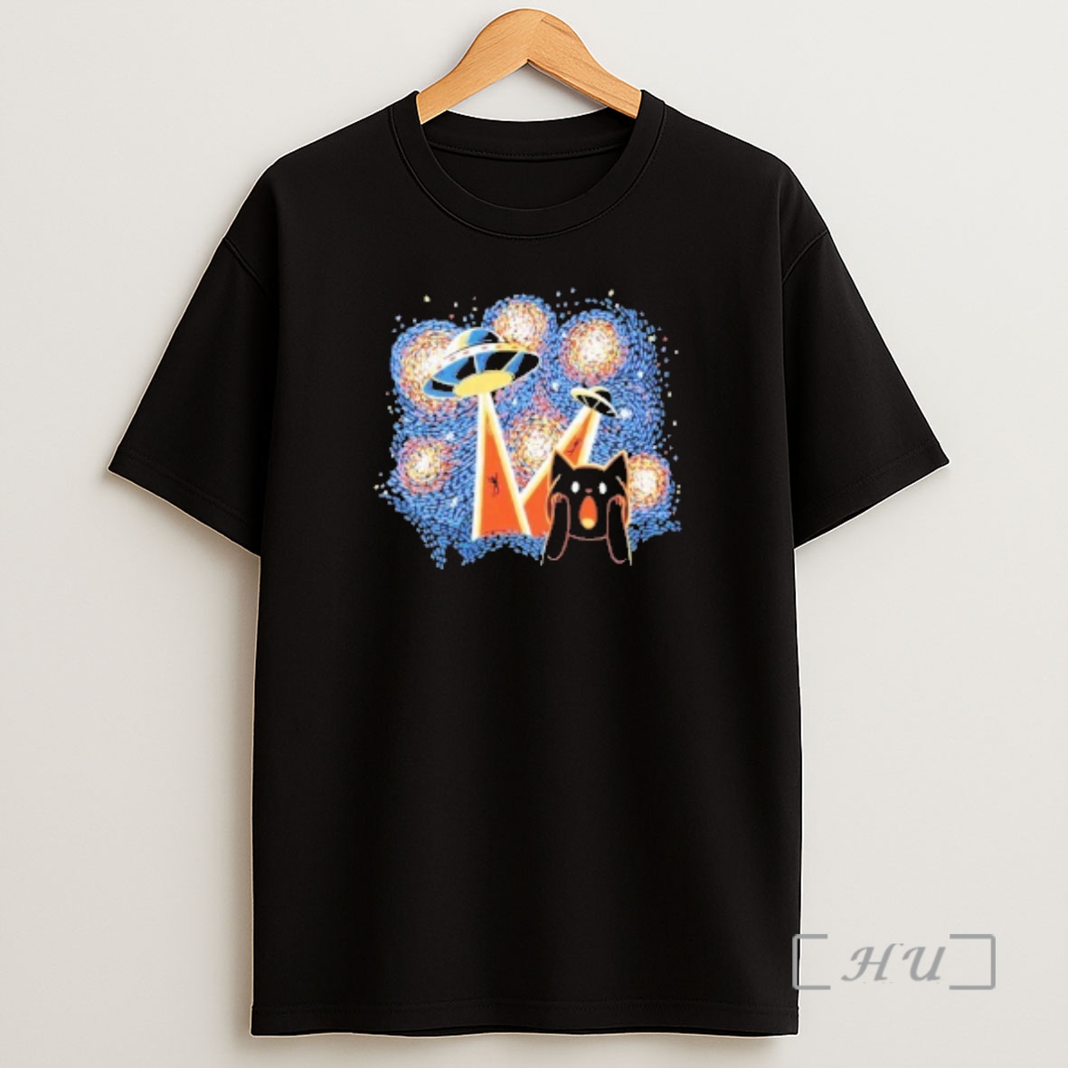 Officials Starry Night Aliens Shirt Sweatshirt Tee