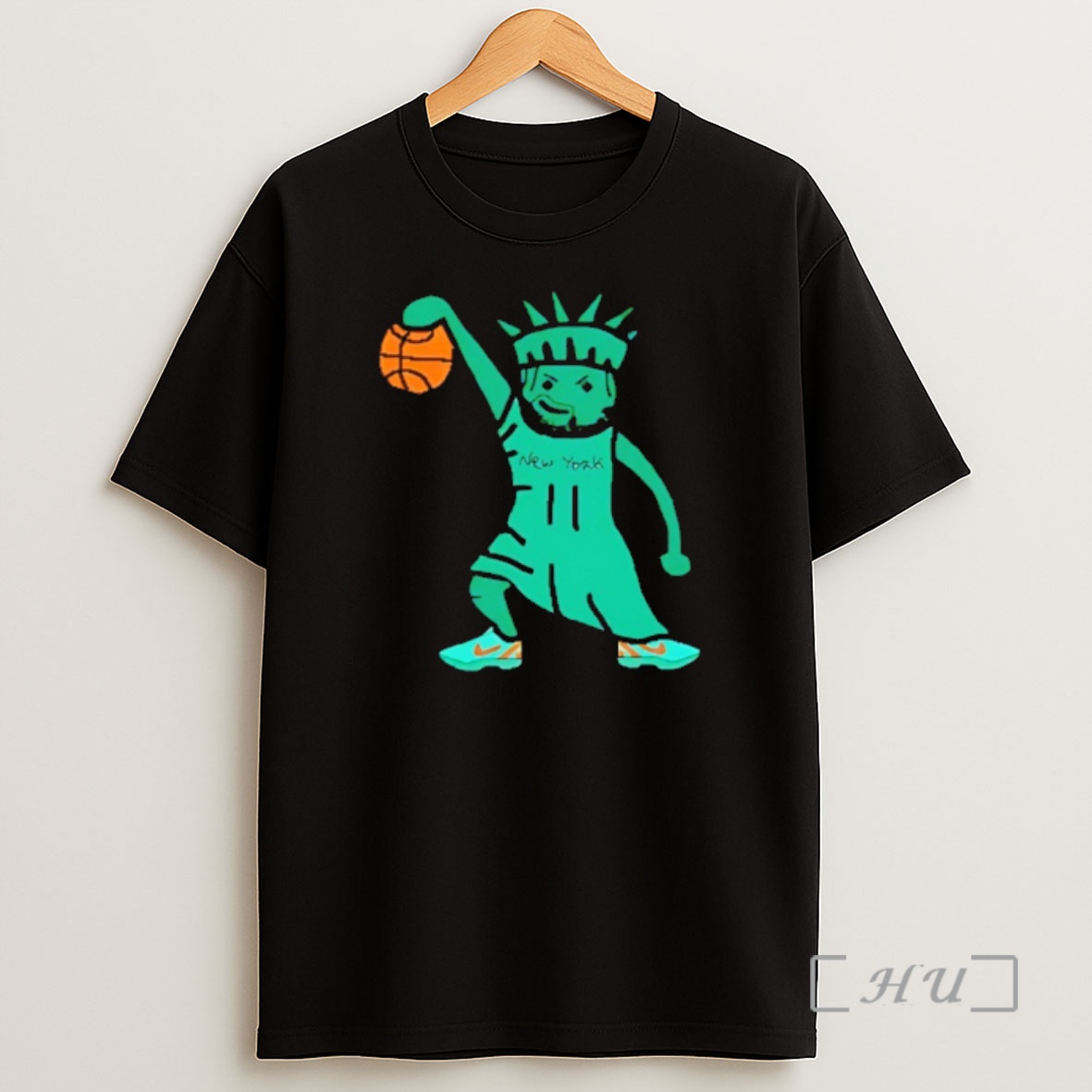 Officials Statue Of Jalen Brunson In Vegas 40 Points Nba Cup Semi Finals Shirt Sweatshirt Tee