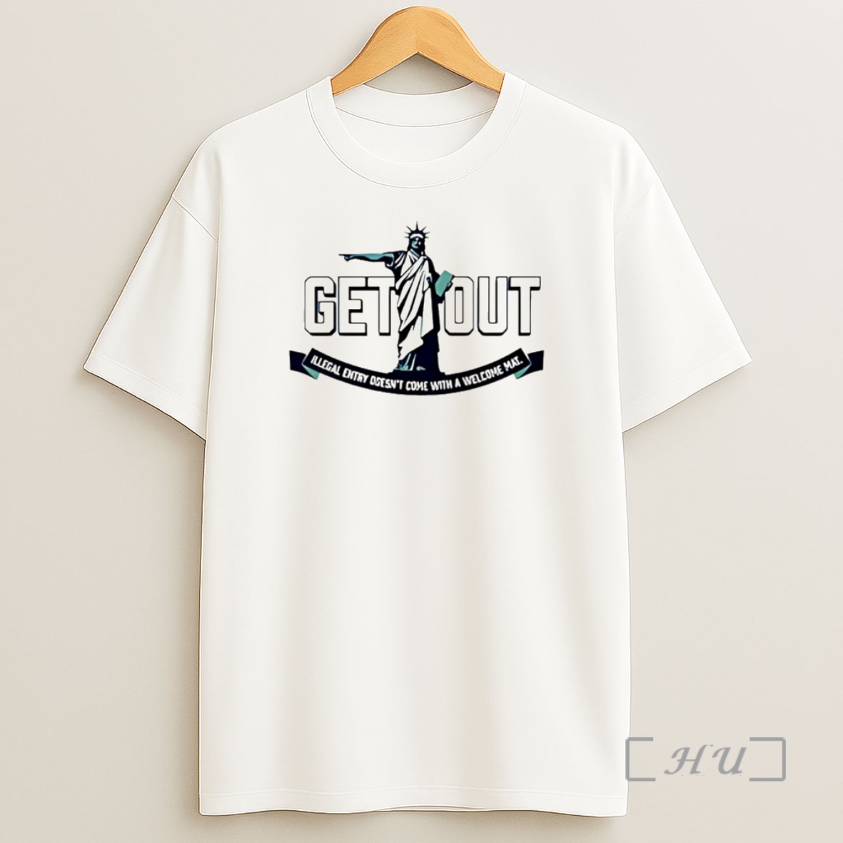 Officials Statue Of Liberty Get Out Illegal Entry Doesnt Come With A Welcome Mat Christmas Premium Shirt Sweatshirt Tee