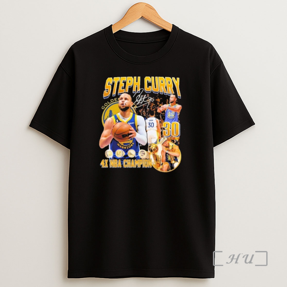 Officials Steph Curry 4x Nba Champions Golden Signature Shirt Sweatshirt Tee