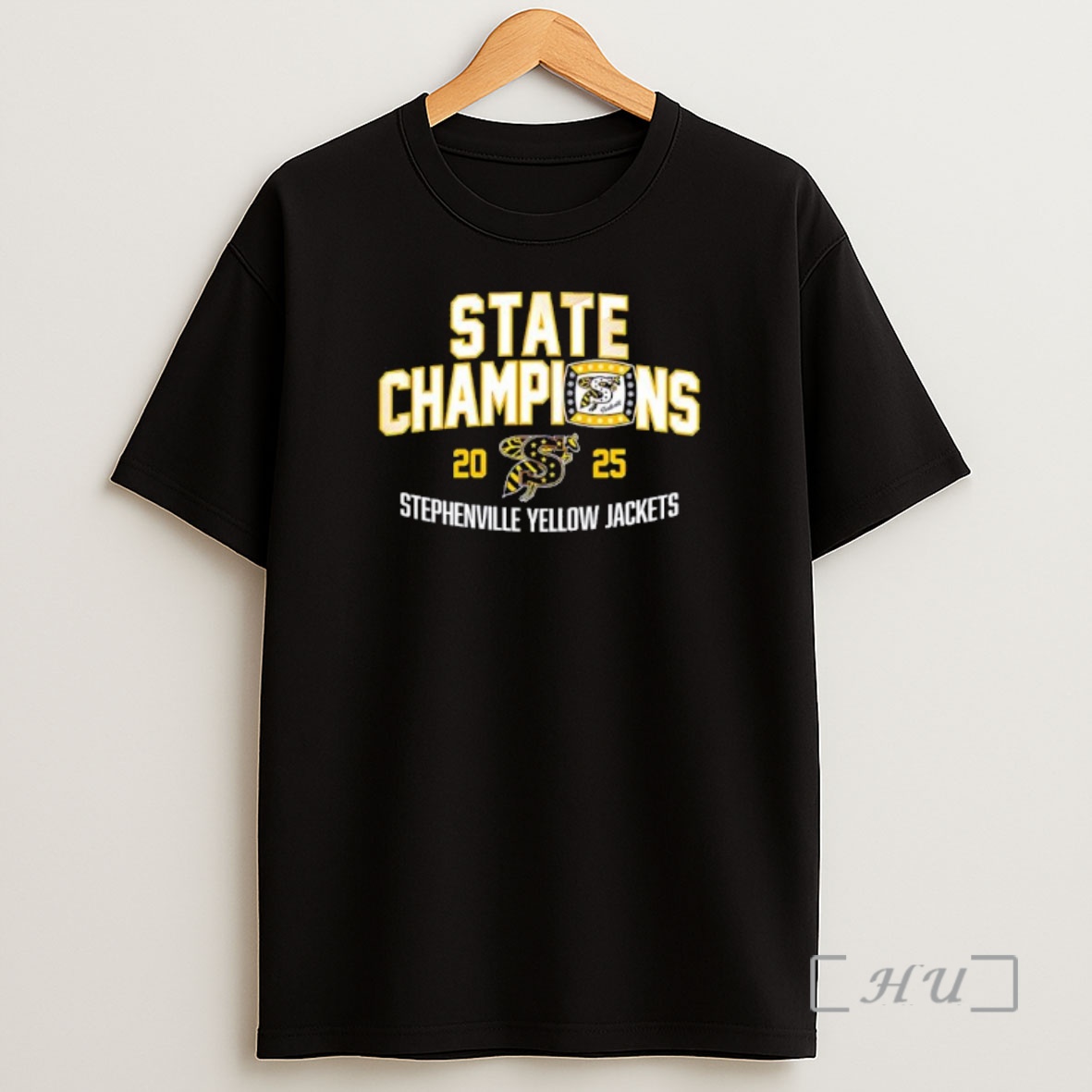 Officials Stephenville Yellowjackets 2025 State Champions Shirt Sweatshirt Tee