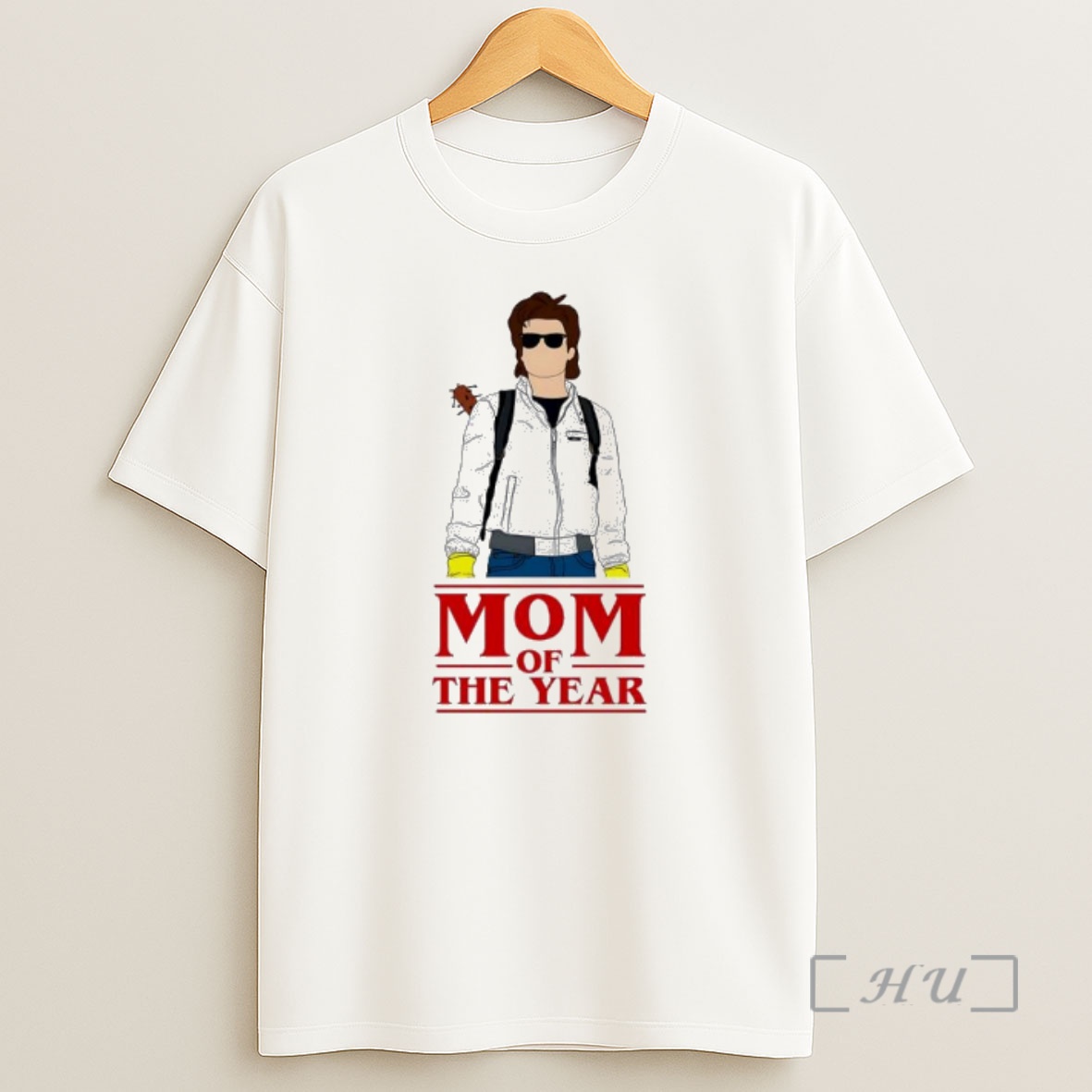 Officials Steve Harrington Mom Of The Year Stranger Things Shirt Sweatshirt Tee