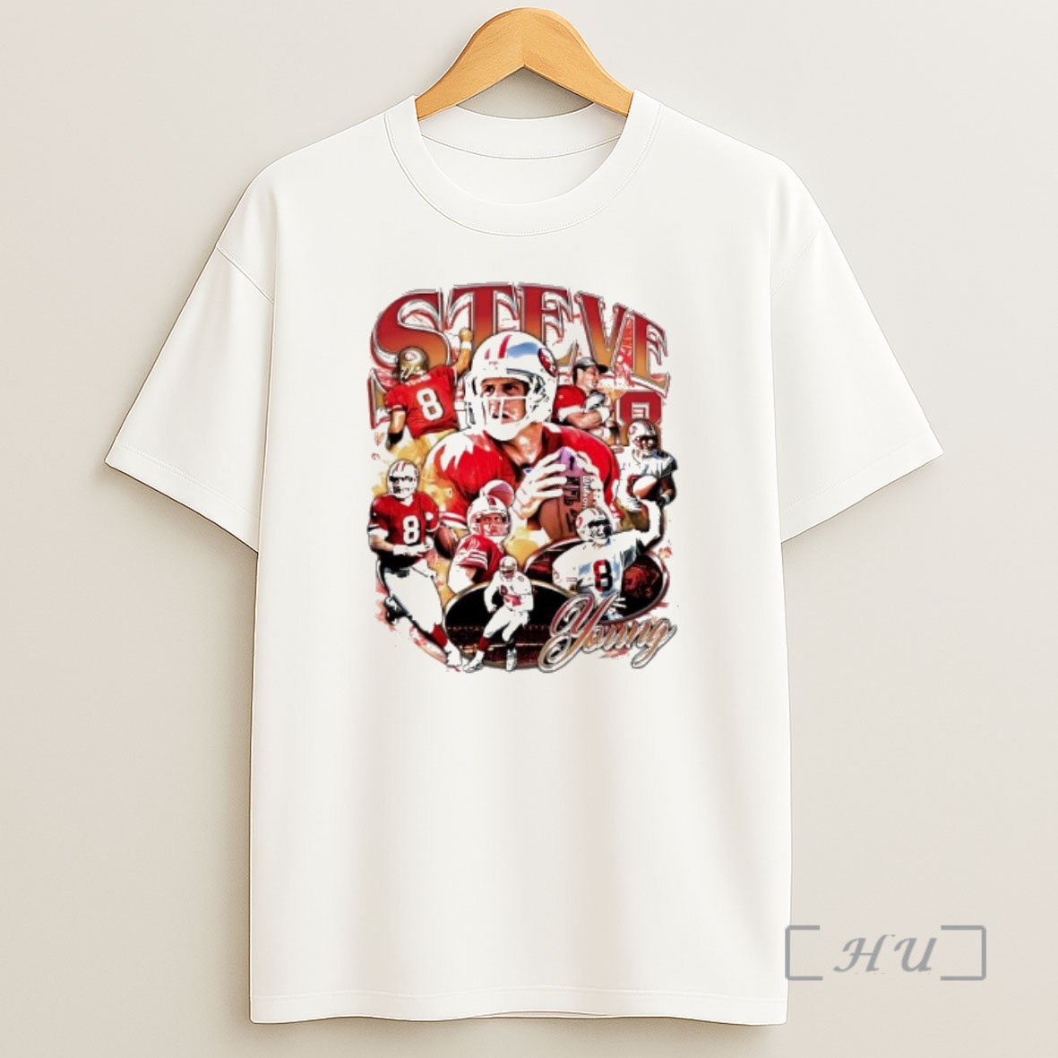 Officials Steve Young Picture Collage San Francisco 49ers Shirt Sweatshirt Tee