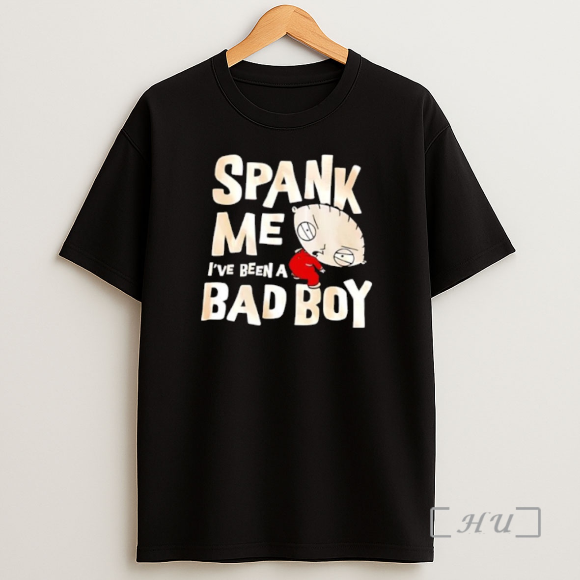 Officials Stewie Griffin Spank Me Ive Been A Bad Boy Cartoon Shirt Sweatshirt Tee