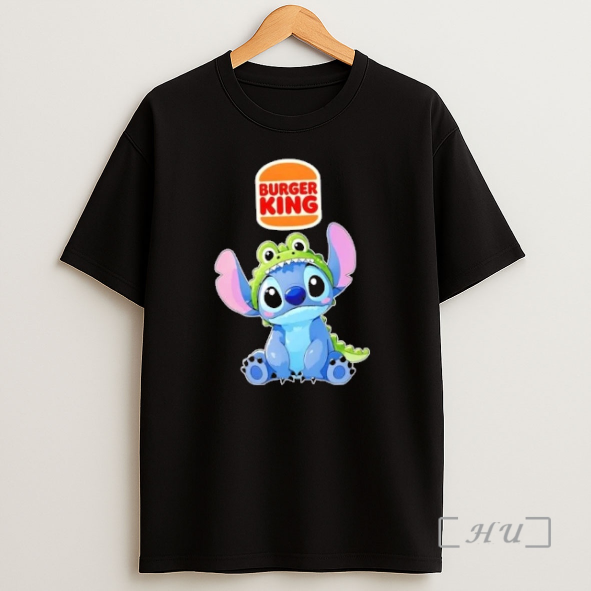 Officials Stitch Cosplay Crocodile X Burger King Premium Shirt Sweatshirt Tee