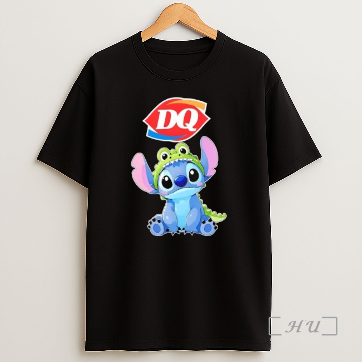 Officials Stitch Cosplay Crocodile X Dairy Queen Premium Shirt Sweatshirt Tee