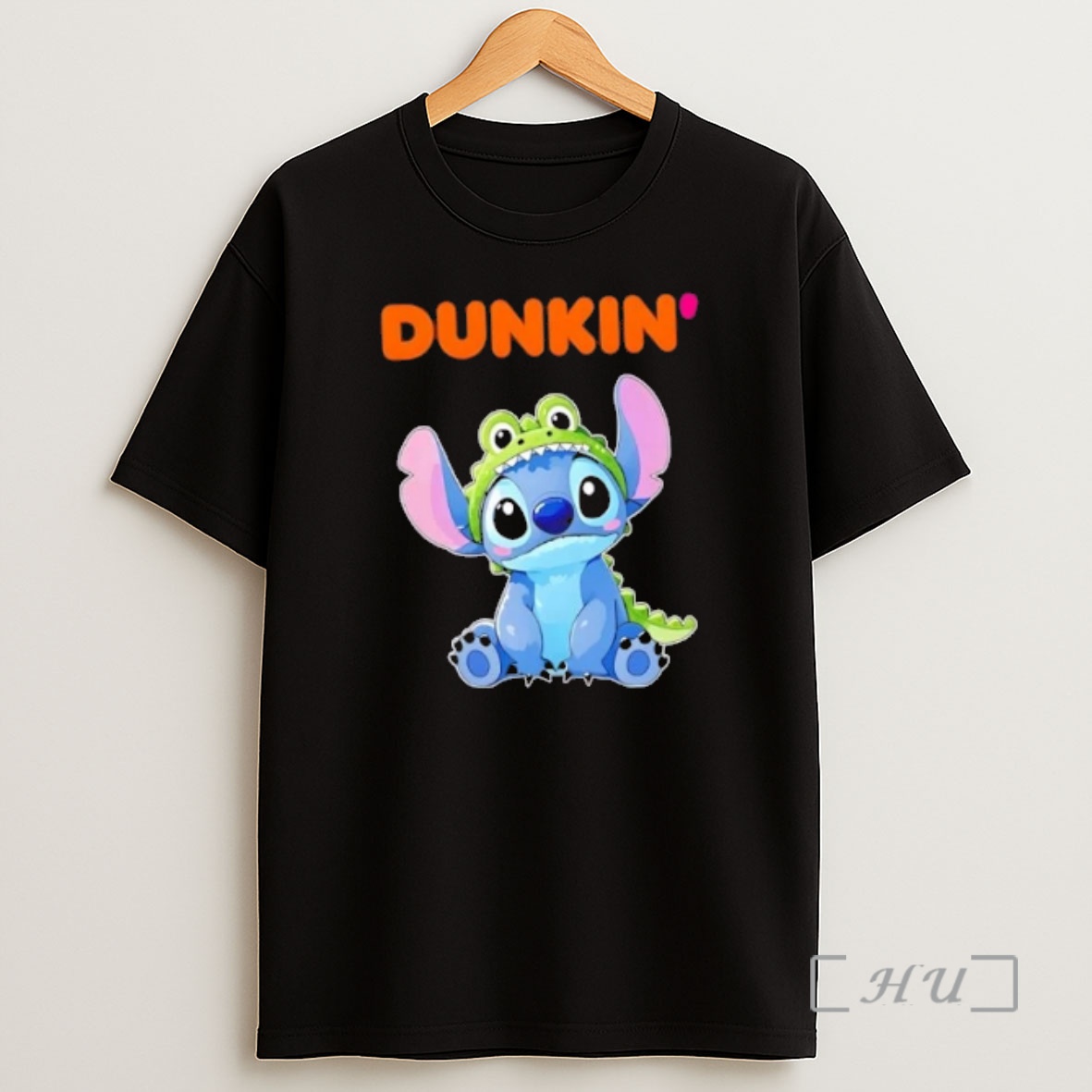 Officials Stitch Cosplay Crocodile X Dunkin Donuts Premium Shirt Sweatshirt Tee