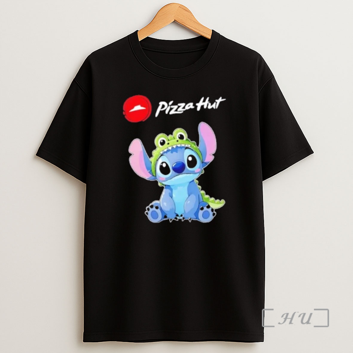 Officials Stitch Cosplay Crocodile X Pizza Hut Premium Shirt Sweatshirt Tee