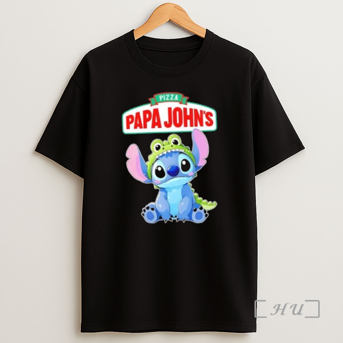 Officials Stitch Cosplay Crocodile X Pizza Papa Johns Premium Shirt Sweatshirt Tee