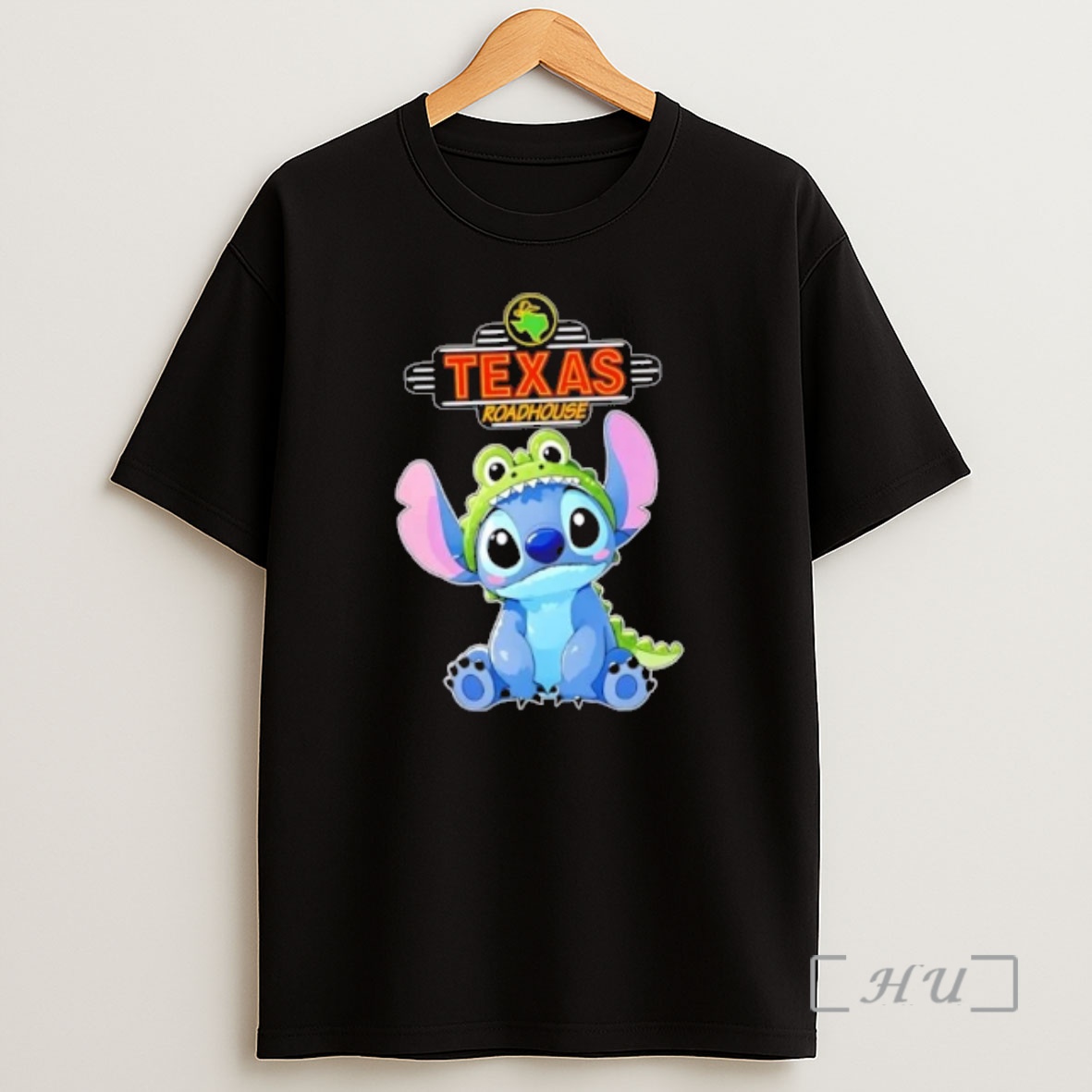 Officials Stitch Cosplay Crocodile X Texas Roadhouse Premium Shirt Sweatshirt Tee