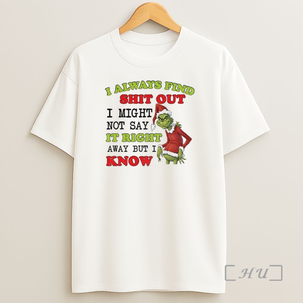 Officials Stitch I Always Find Shit Out I Might Not Say It Right Away But I Know Christmas Shirt Sweatshirt Tee