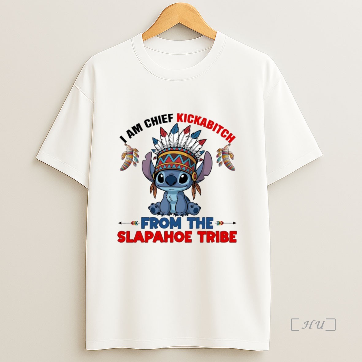 Officials Stitch I Am Chief Kickabitch From The Slapahoe Tribe Circle Premium Shirt Sweatshirt Tee