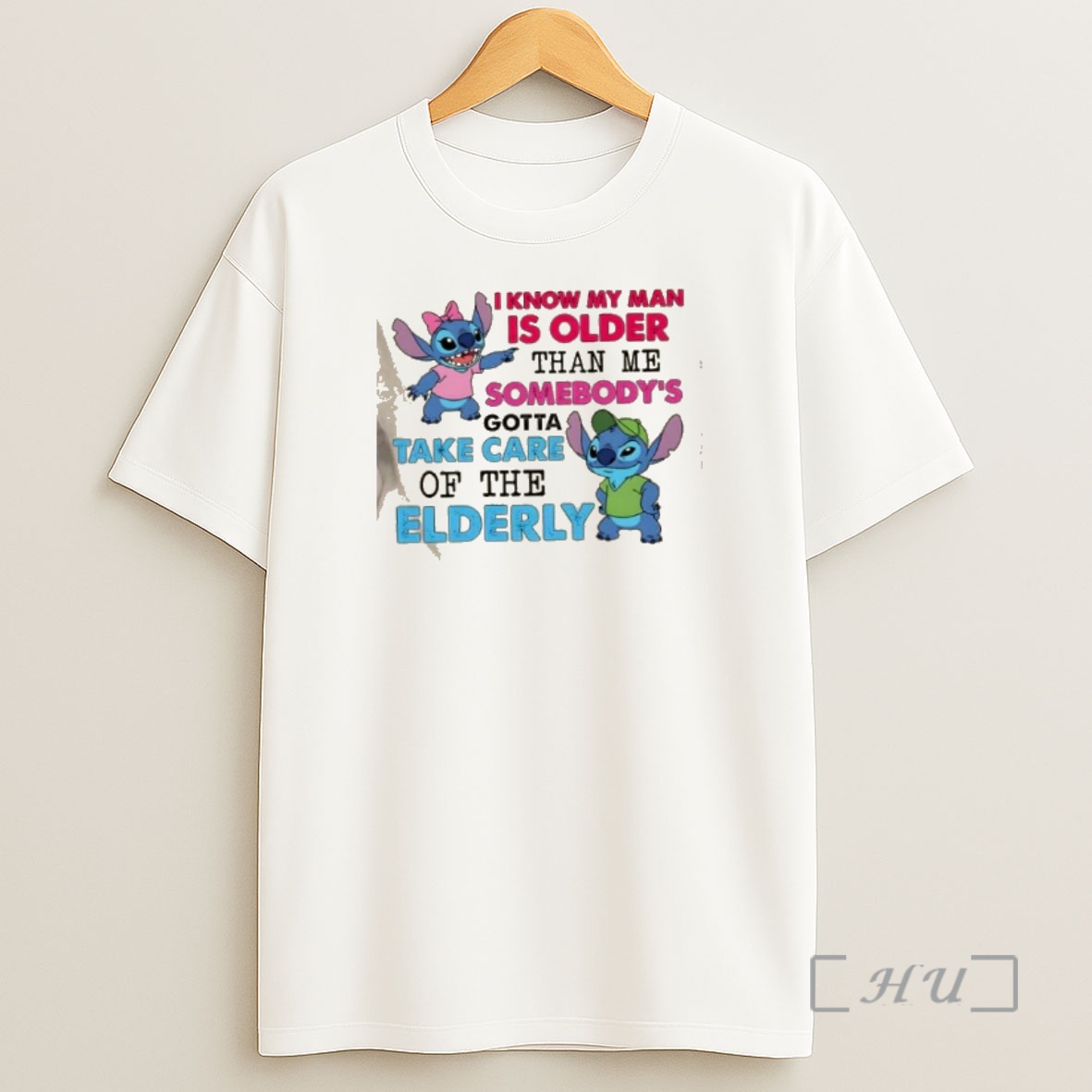 Officials Stitch I Know My Man Is Older Than Me Somebodys Gotta Take Care Of The Elderly Shirt Sweatshirt Tee