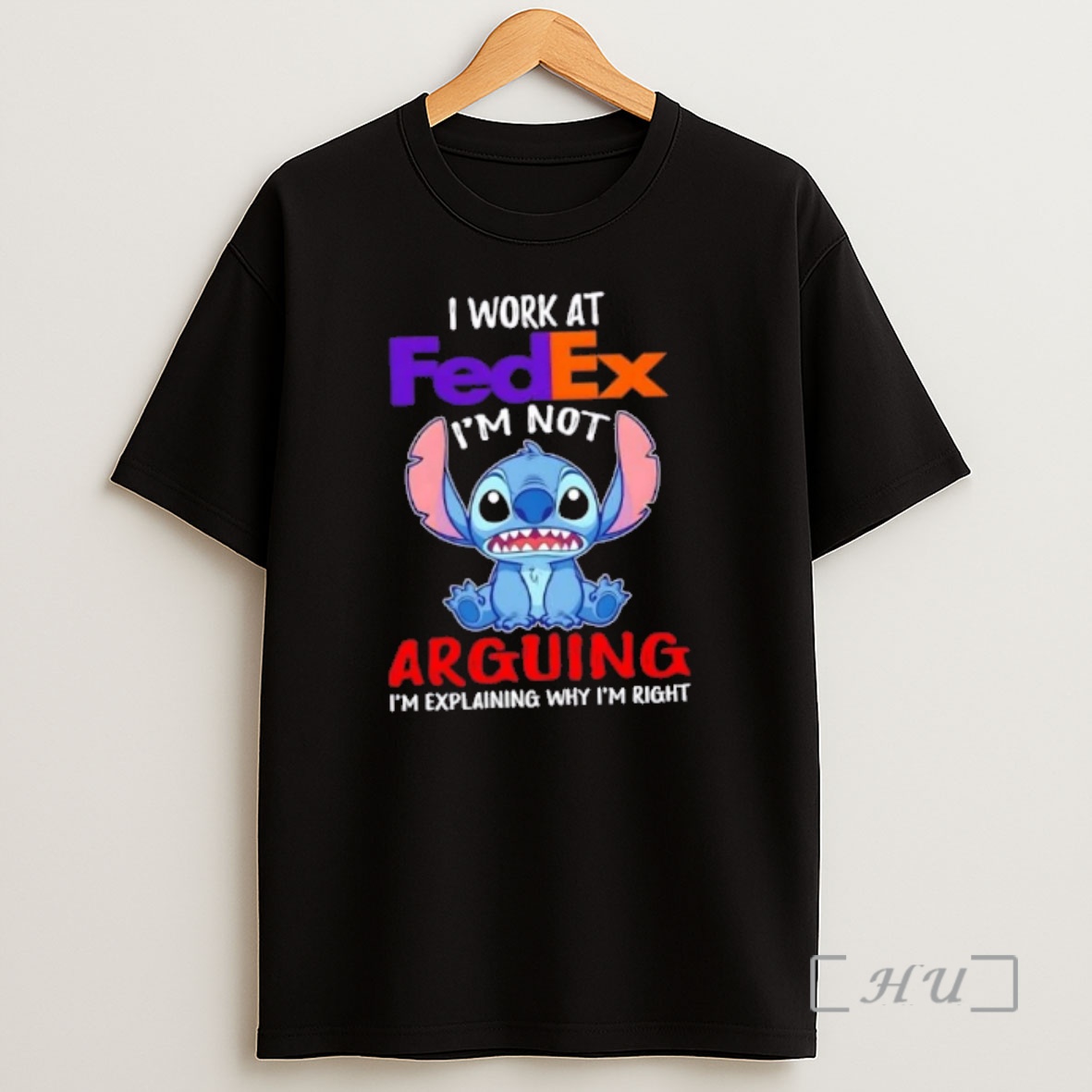 Officials Stitch I Work At Fedex Im Not Arguing Im Explaining Why Im Right Shirt Sweatshirt Tee