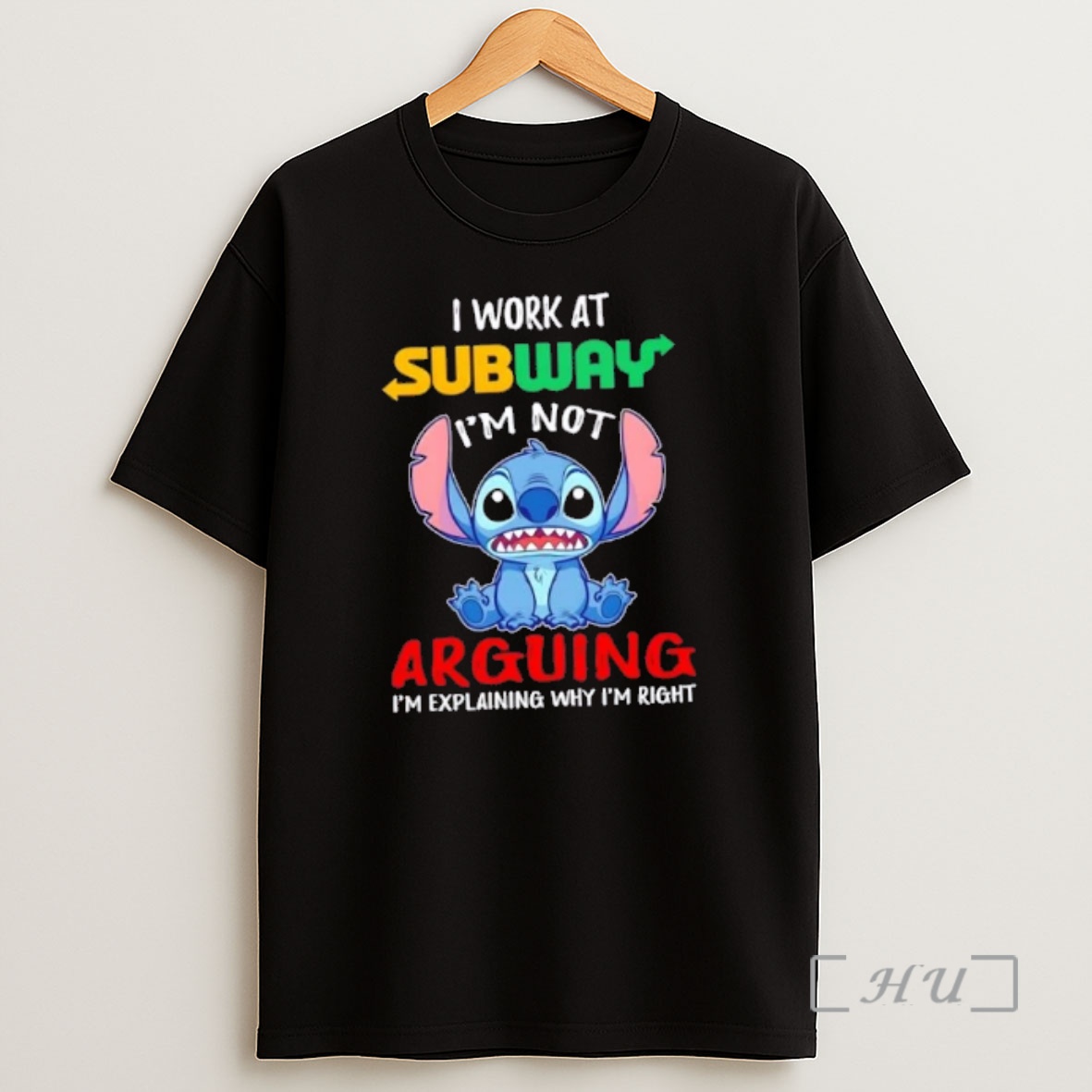 Officials Stitch I Work At Subway Im Not Arguing Im Explaining Why Im Right Shirt Sweatshirt Tee