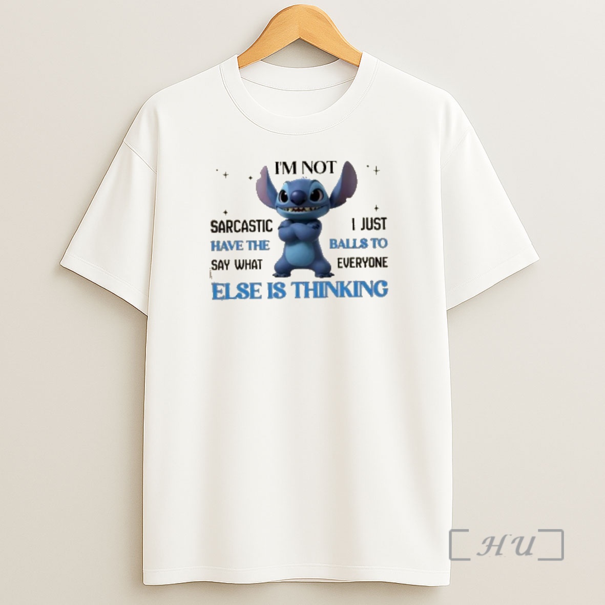 Officials Stitch Im Not Sarcastic I Just Have The Balls To Say What Everyone Else Is Thinking Shirt Sweatshirt Tee