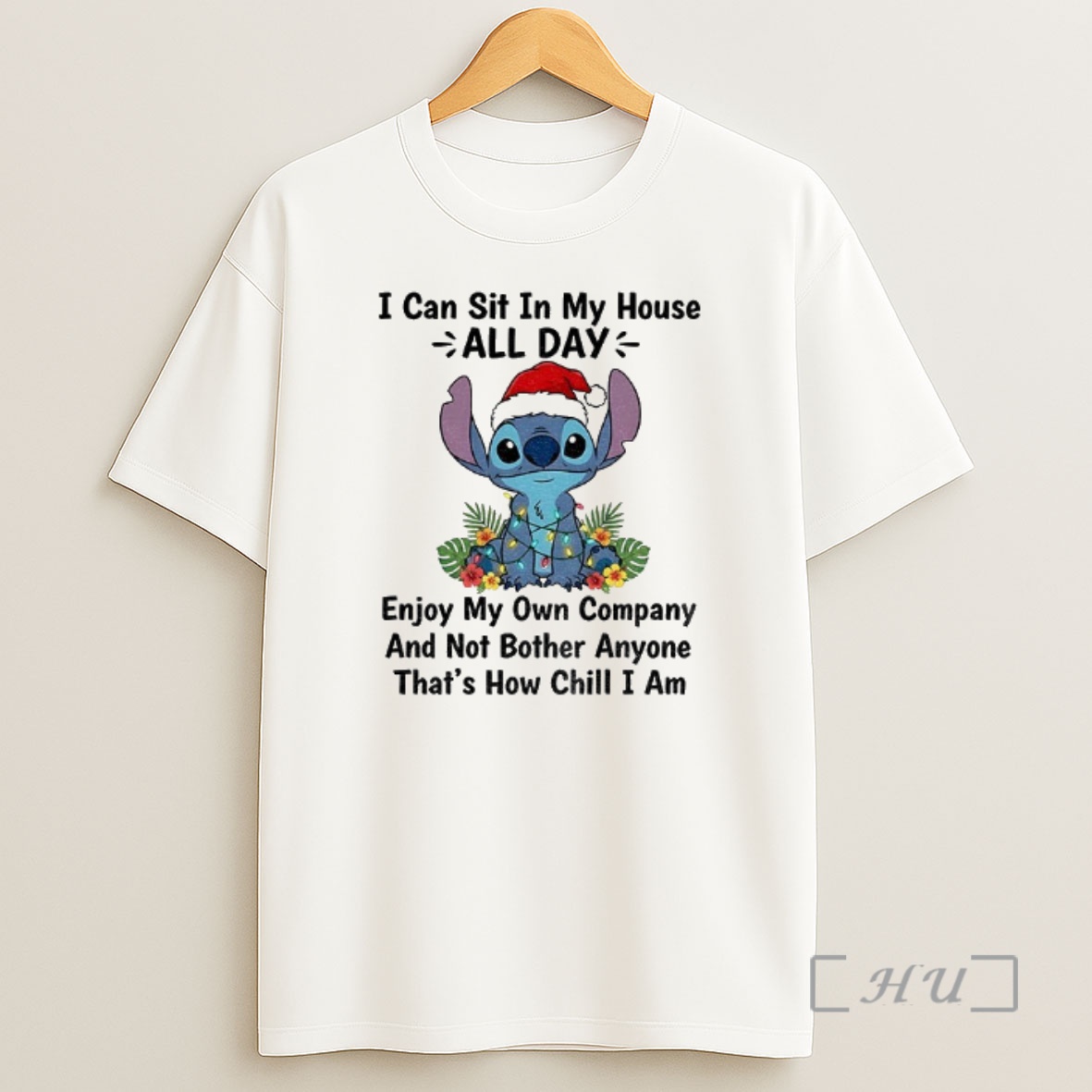 Officials Stitch Santa I Can Sit In My House All Day Enjoy My Own Company And Not Bother Anyone Christmas Shirt Sweatshirt Tee