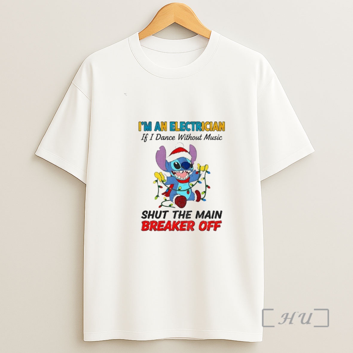 Officials Stitch Santa Im An Electrician If I Dance Without Music Shut The Main Breaker Off Christmas Premium Shirt Sweatshirt Tee
