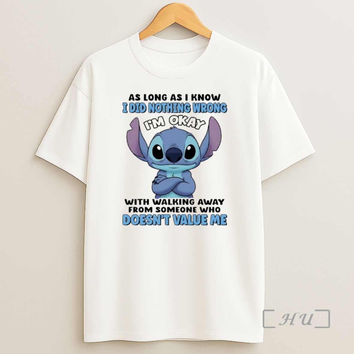 Officials Stitch As Long As I Know I Did Nothing Wrong Im Okay With Walking Away From Someone Who Doesnt Value Me Shirt Sweatshirt Tee