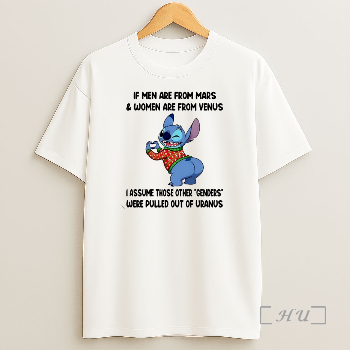 Officials Stitch If Men Are From Mars Women Are From Venus I Assume Those Other Genders Christmas Premium Shirt Sweatshirt Tee