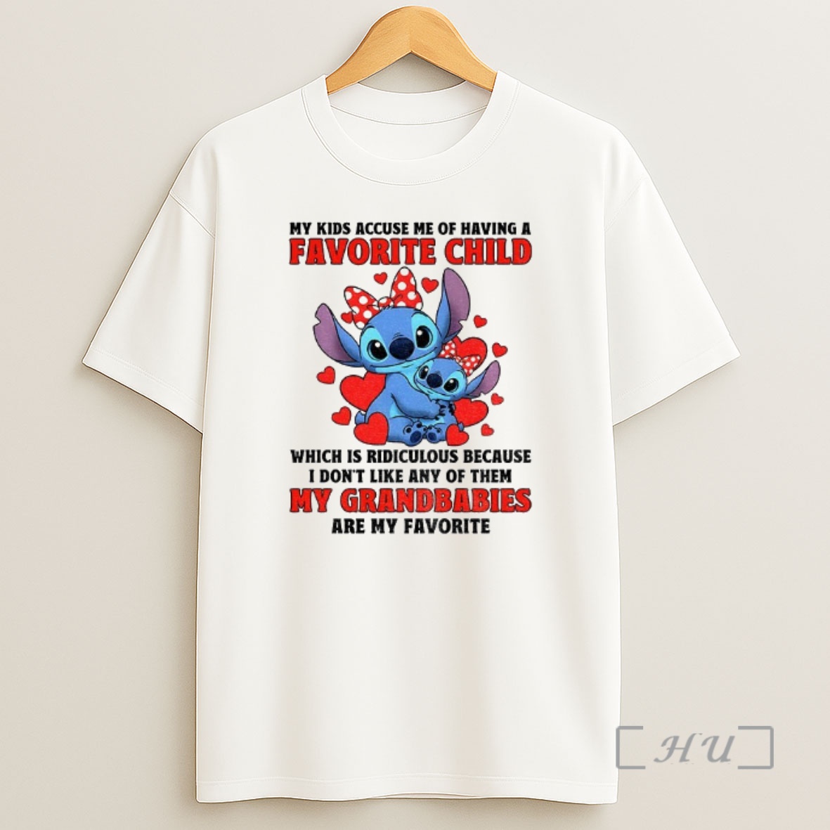 Officials Stitch My Kids Accuse Me Of Having A Favorite Child Which Is Ridiculous Because I Dont Like Any Premium Shirt Sweatshirt Tee