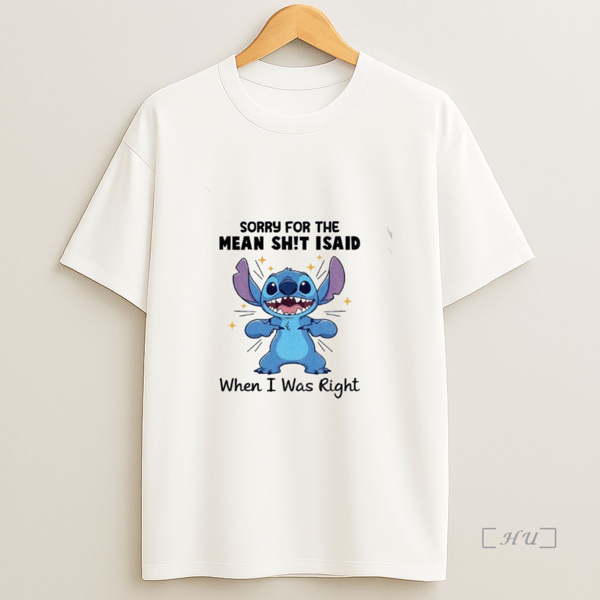 Officials Stitch Sorry For The Mean Shit I Said When I Was Right Premium Shirt Sweatshirt Tee