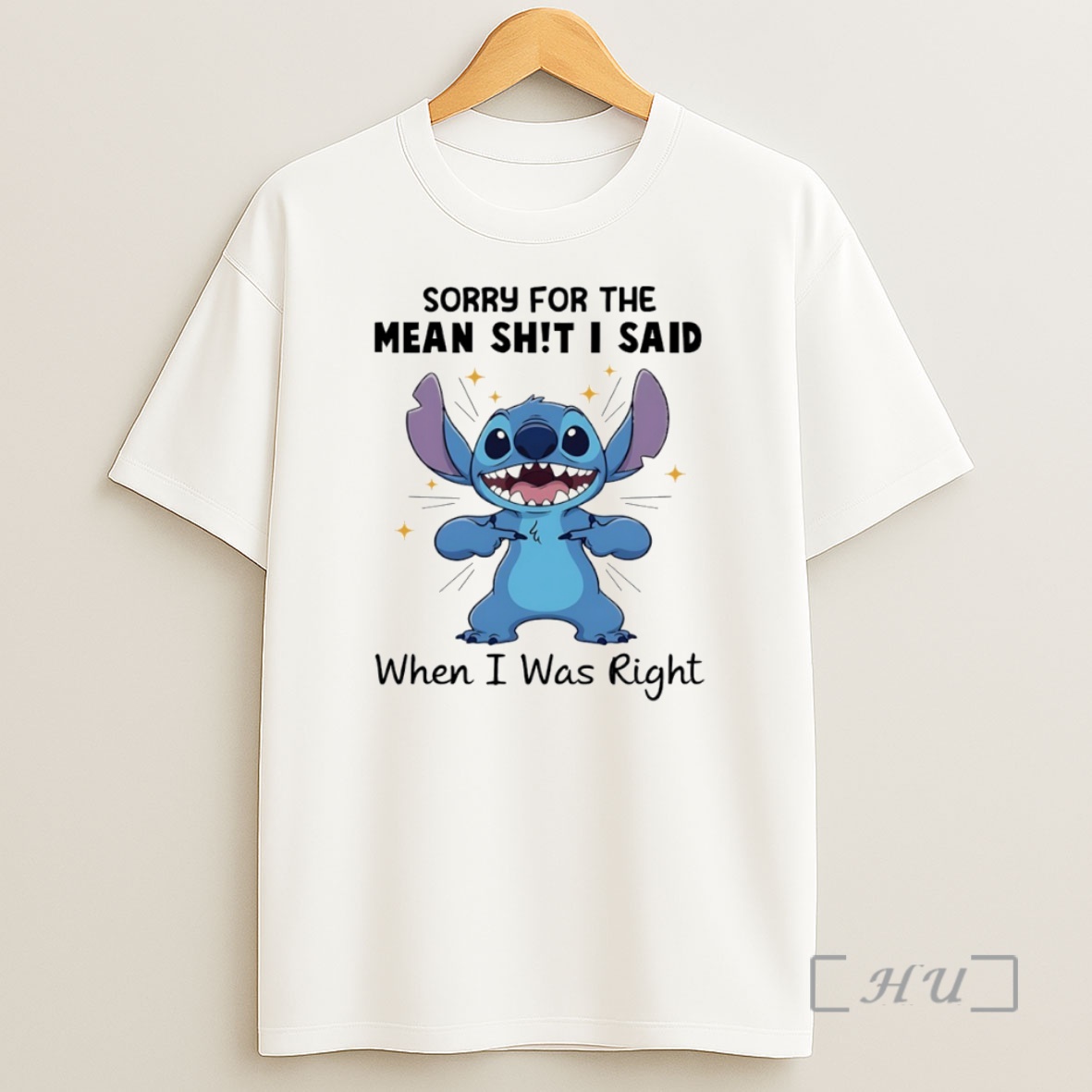 Officials Stitch Sorry For The Mean Shit I Said When I Was Right Circle Shirt Sweatshirt Tee