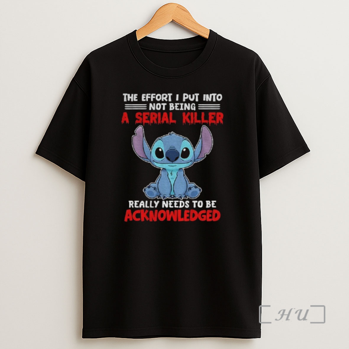 Officials Stitch The Effort I Put Into Not Being A Serial Killer Really Needs To Be Acknowledged Shirt Sweatshirt Tee