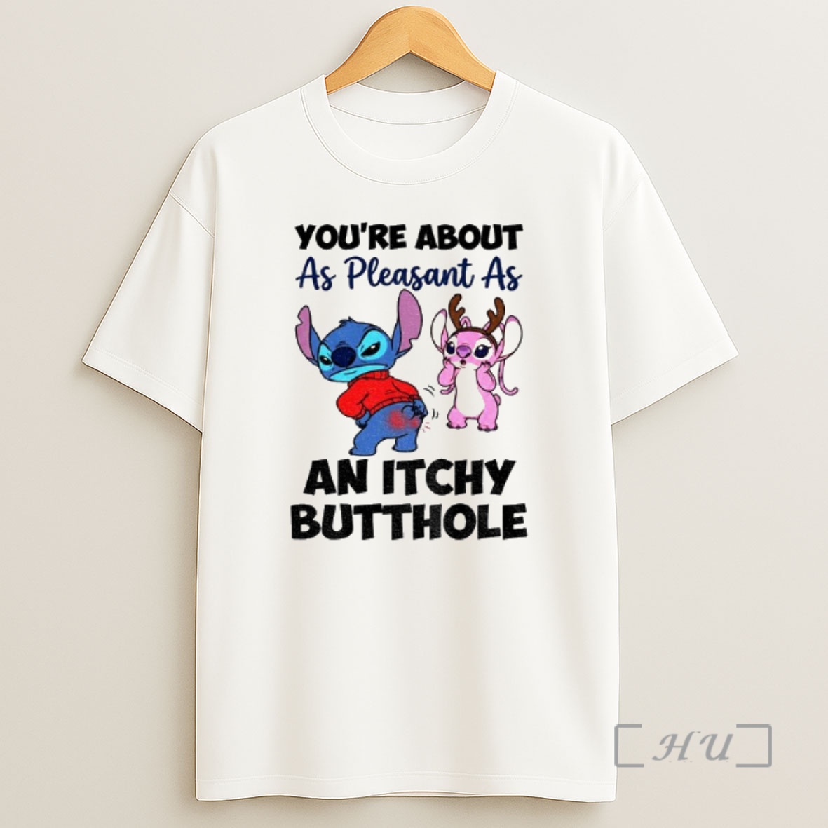 Officials Stitch Youre About As Pleasant As An Itchy Butthole Premium Shirt Sweatshirt Tee