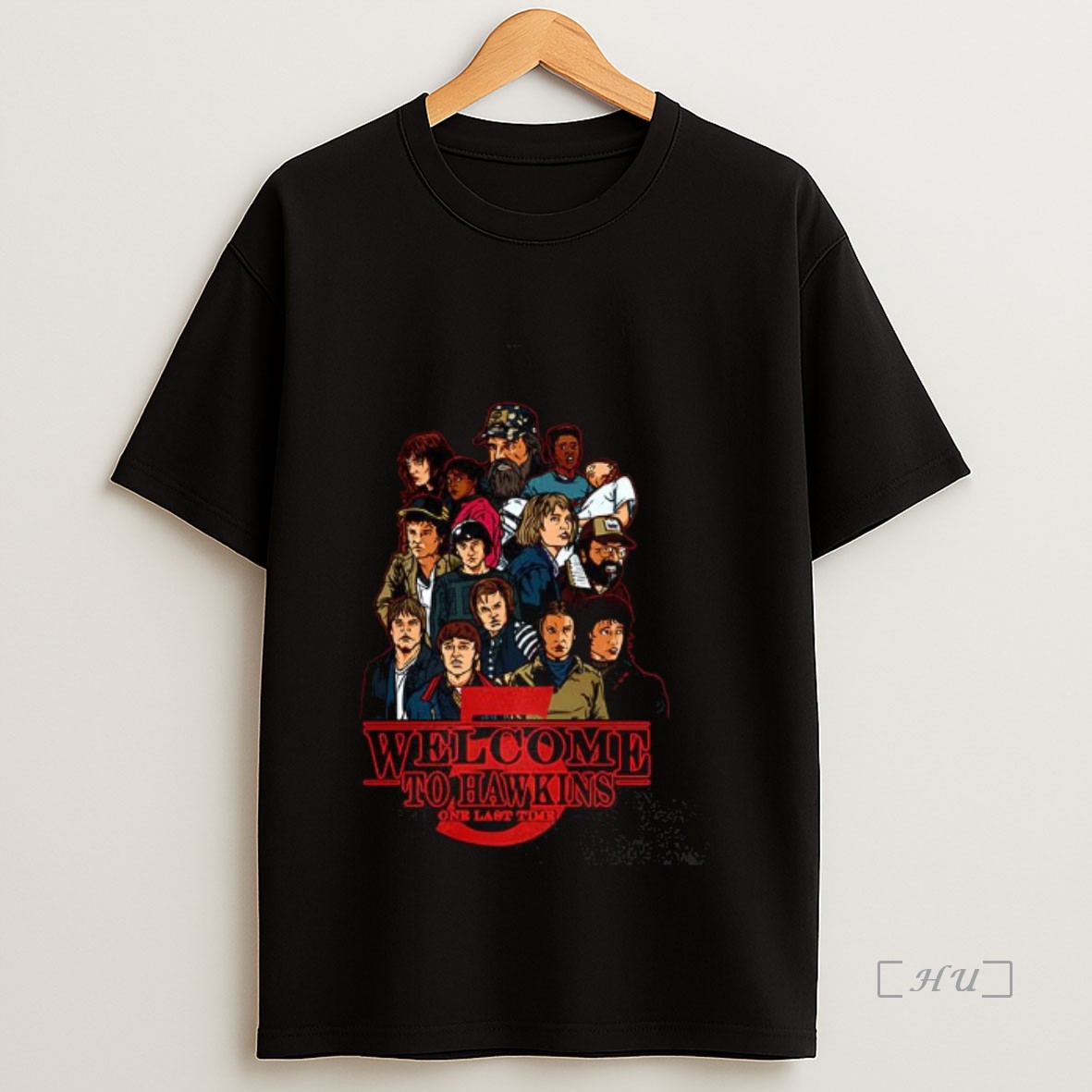 Officials Stranger Things 5 Welcome To Hawkins On Last Time Final Season Cartoon Premium Shirt Sweatshirt Tee