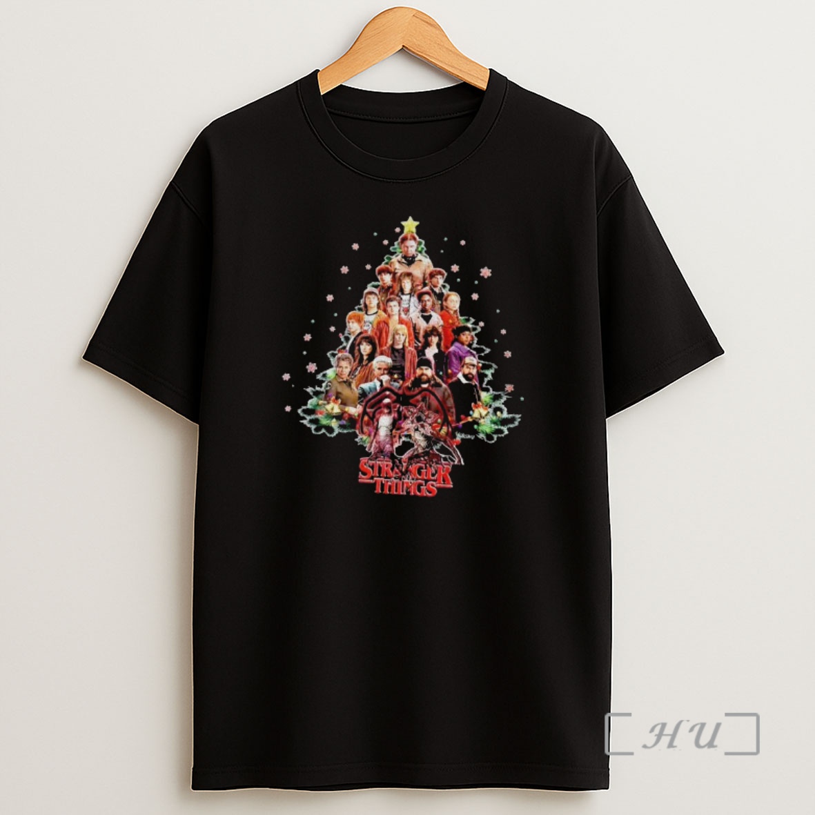 Officials Stranger Things Christmas Tree Premium Shirt Sweatshirt Tee